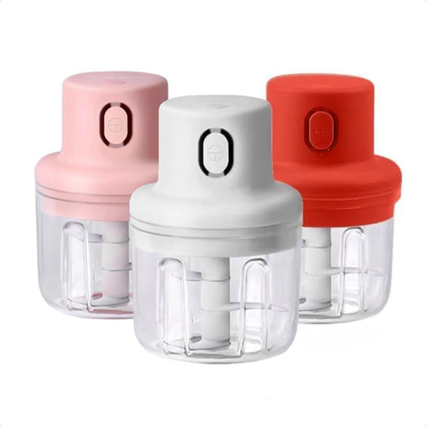 Mini Processador De Alimentos Elétrico 250ml Triturador Recarregável Sem Fio Utensilio de cozinha - Image 9
