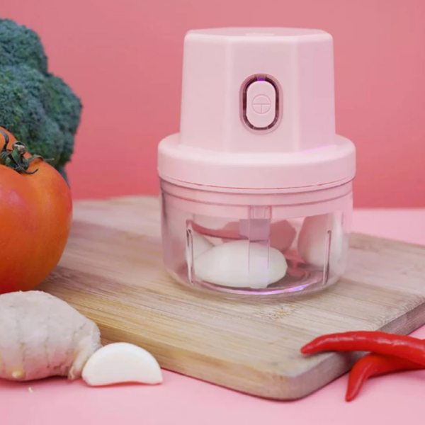 Mini Processador De Alimentos Elétrico 250ml Triturador Recarregável Sem Fio Utensilio de cozinha - Image 12